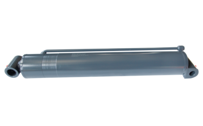 (Single-Acting Hydraulic Cylinder with Customized Port Style) 